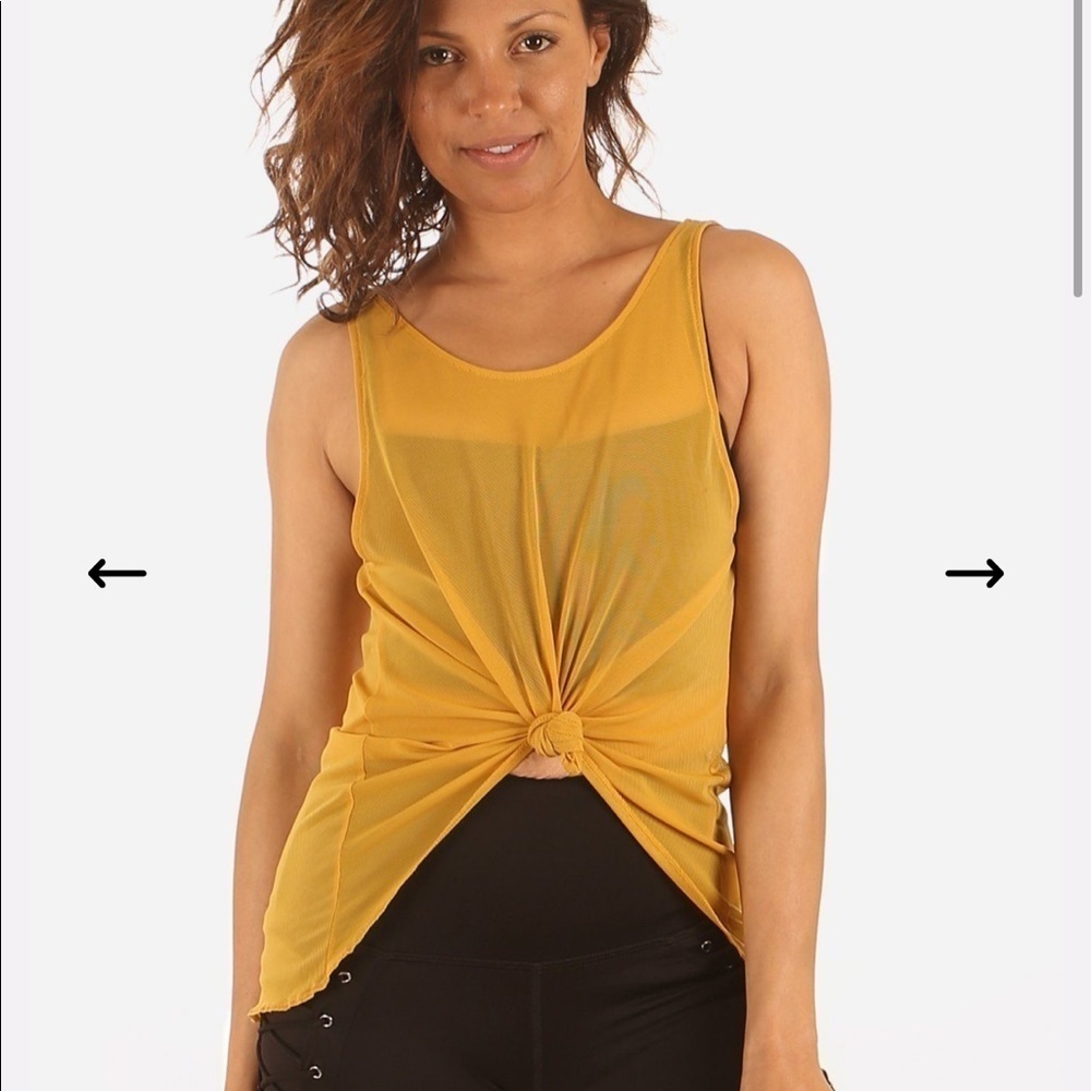 Mika Yoga Trina Tank Mesh
